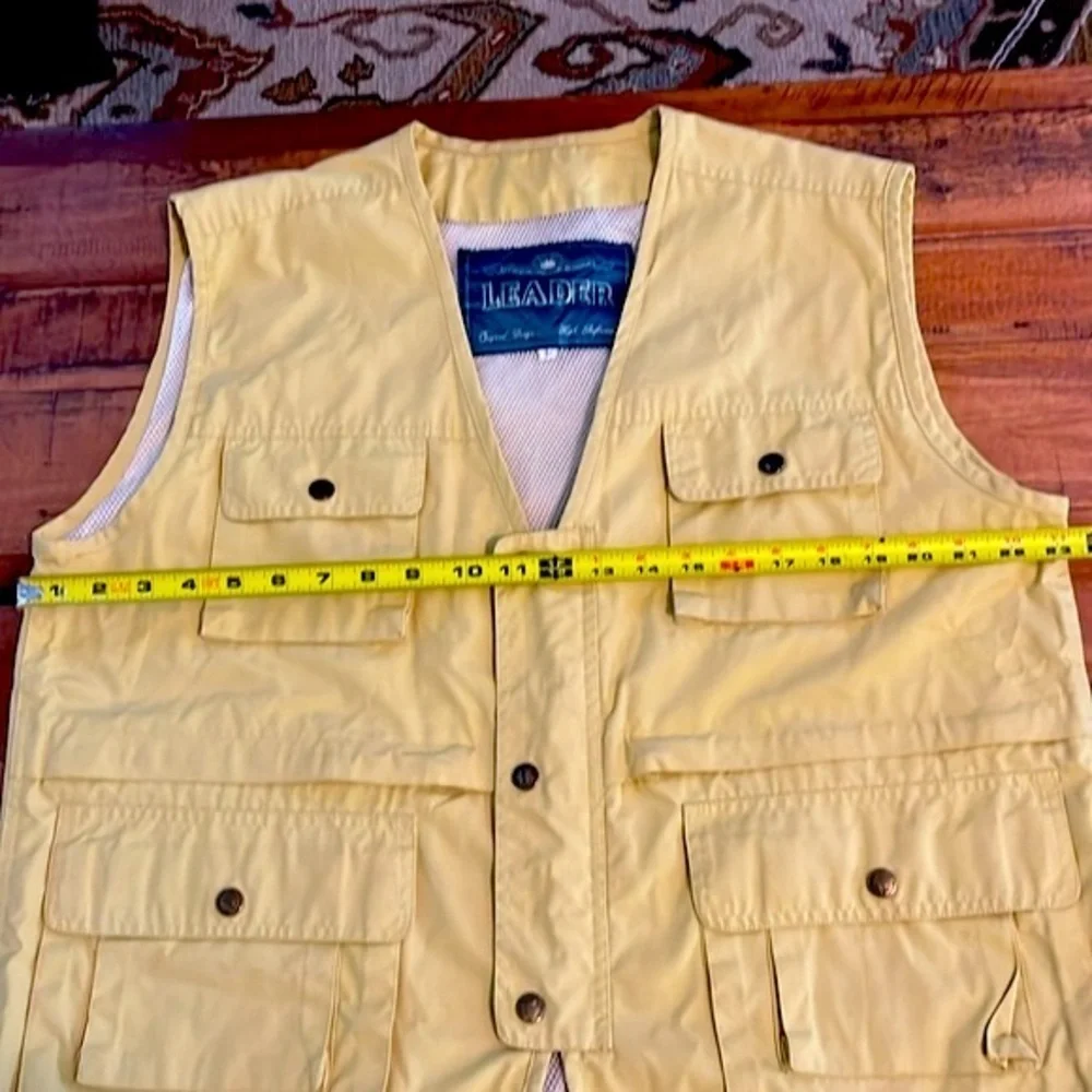 Leader  Mens Utility Gilet  fishing vest, size Large